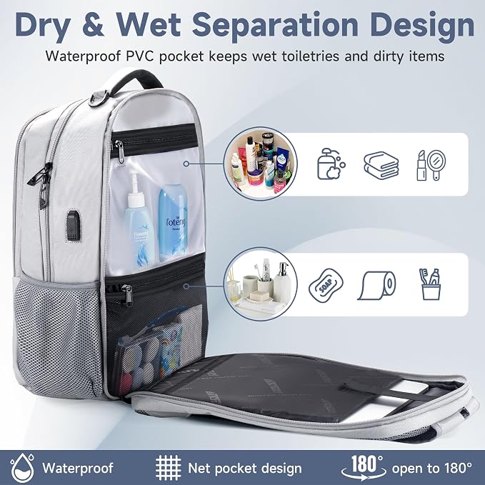 Multipocket TSA Travel Laptop Backpack - Image 5