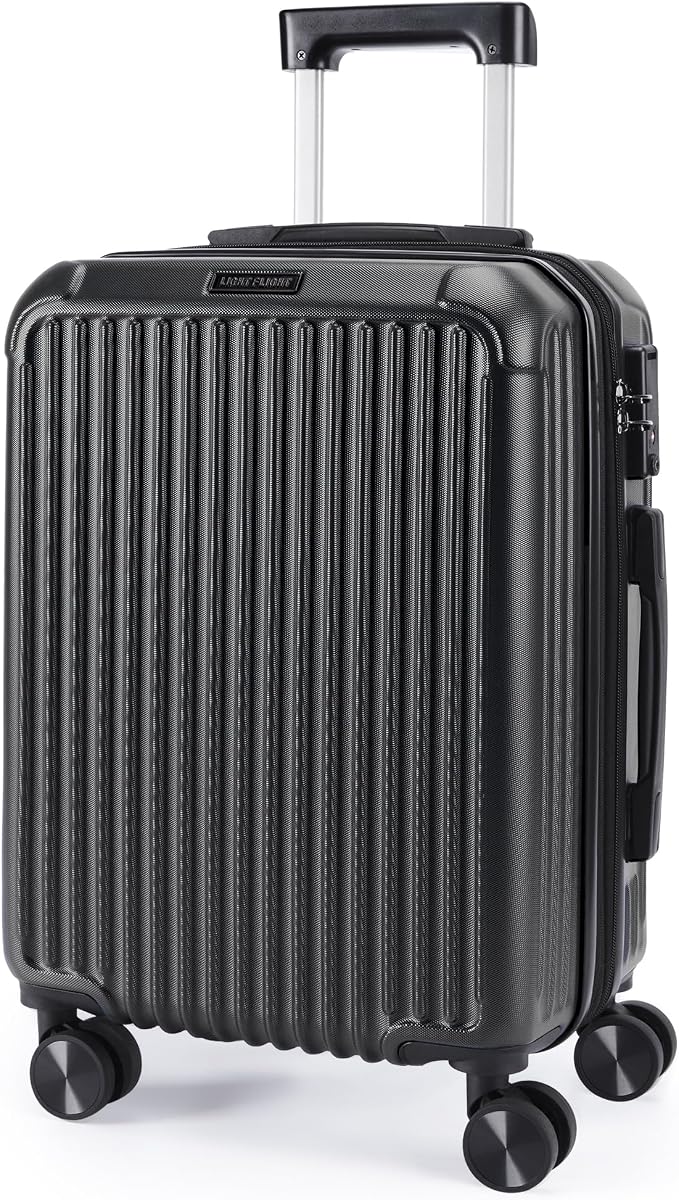 LIGHT FLIGHT Carry On Luggage 22x14x9 Airline Approved, Durable Hard Shell by LIGHTFLIGHT