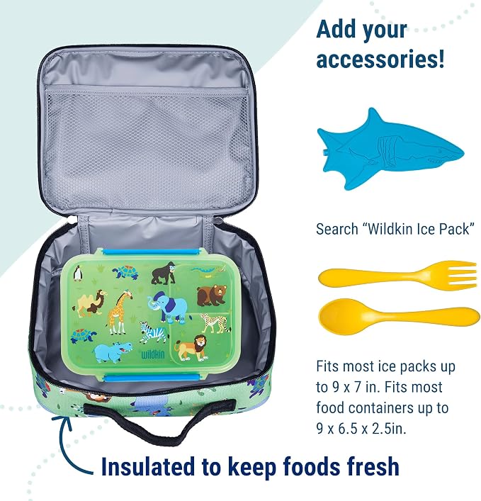 Wildkin Kids Insulated Lunch Box – Durable and Reusable - Image 5