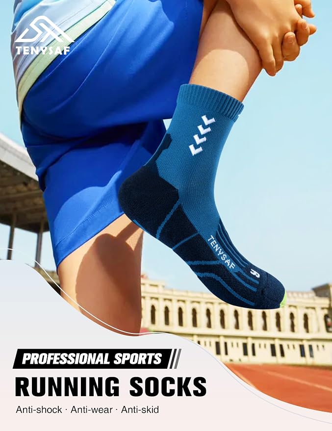 Compression Crew Running Socks: Athletic Socks - Image 2