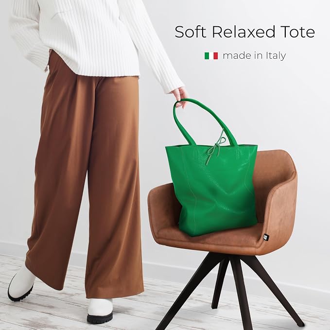 Italian Calf Leather Tote for Women - Image 4