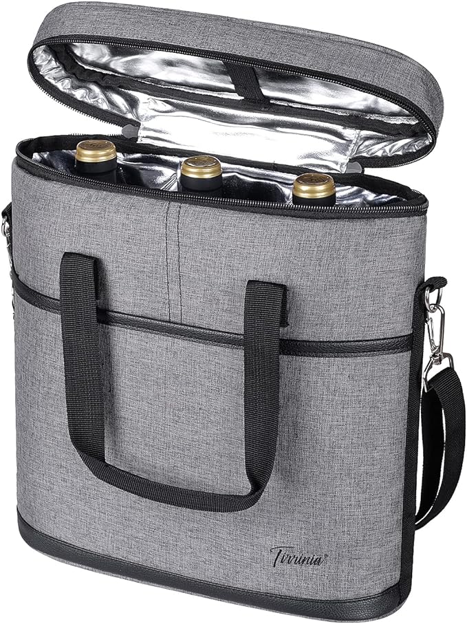 Tirrinia Insulated Wine Gift carrier by Tirrinia
