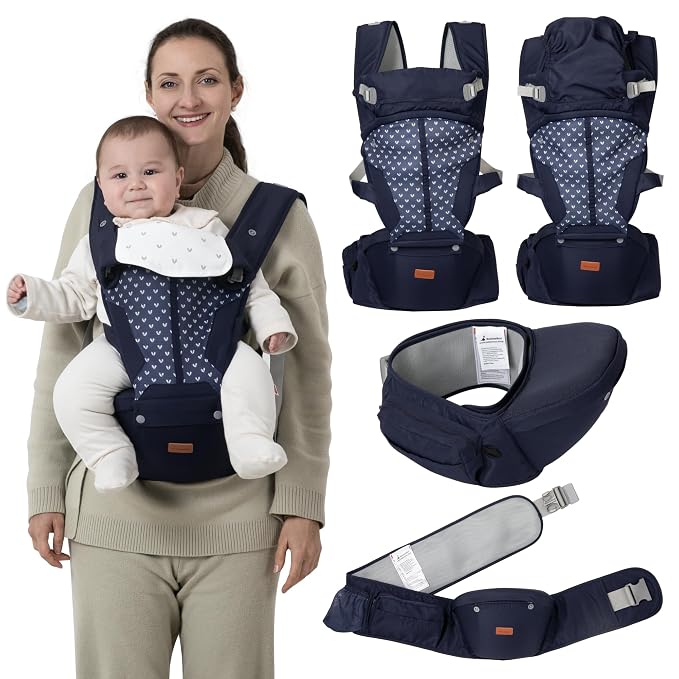 BabbleRoo Grow Carrier – 6-in-1 Baby Carrier by BabbleRoo