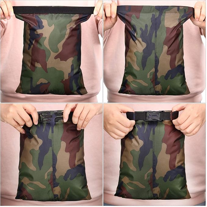 Shappy Waterproof Dry Bag Set 6 Sizes Lightweight Sacks and Long Adjustable - Image 4