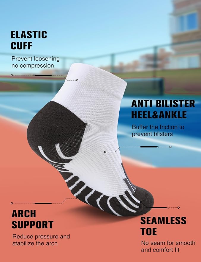 Compression Sport Running Socks: Athletic Socks - Image 5