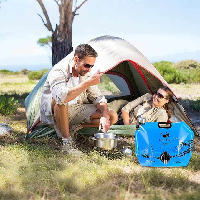 Collapsible 8L Water Storage Bag, BPA-Free Portable Folding Water Jug - Image 8