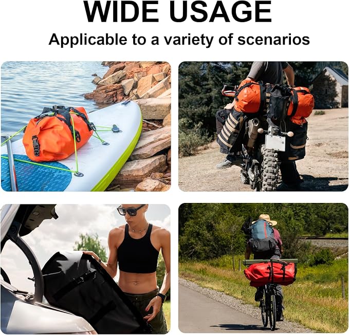 Buffalo Gear Waterproof Duffle Bag 40L 60L 80L Roll-top Dry Bag Heavy Duty - Image 5