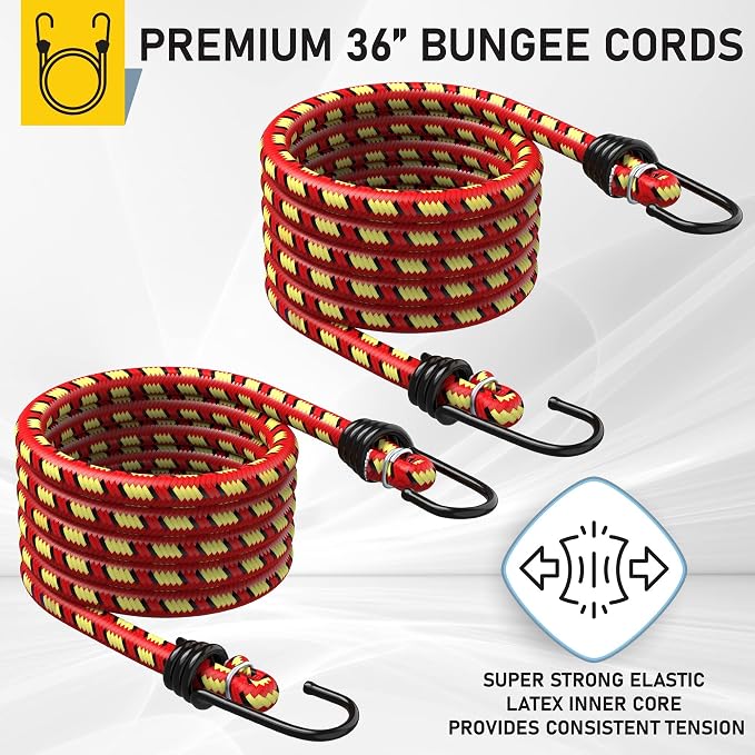 AUGO Ratchet Straps Heavy Duty 4 Pack -15 FT - 2200 LB Break Strength – - Cargo - Image 8