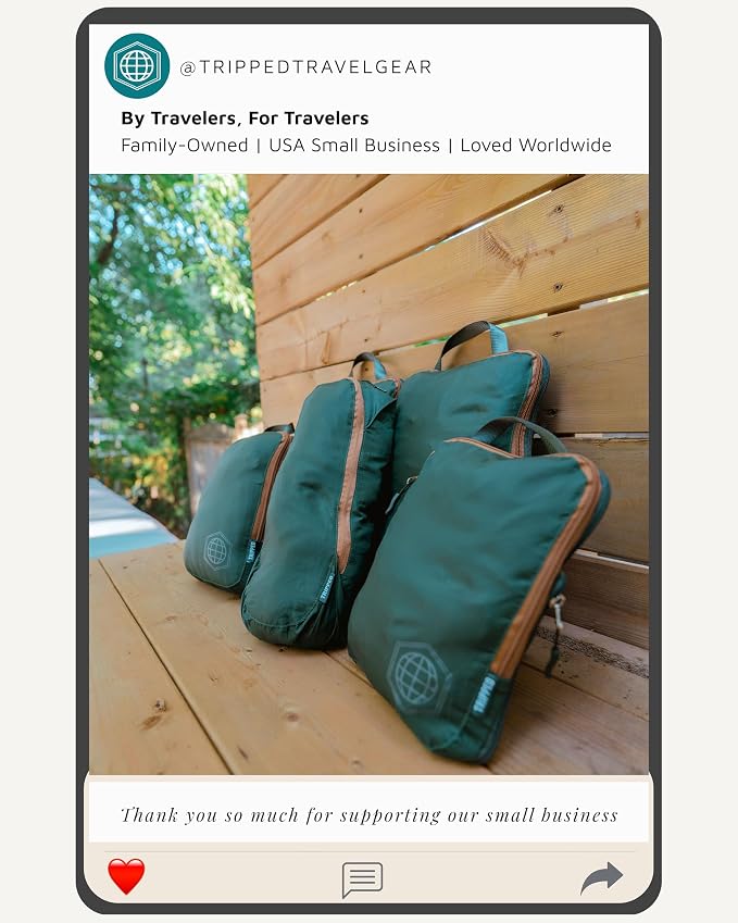 Compression Packing Cubes Set for Travel - Image 9