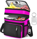 Insulated Lunch Bag Women | Large Adult Lunch Box | Double-Layer Reusable Lunch by LOKASS