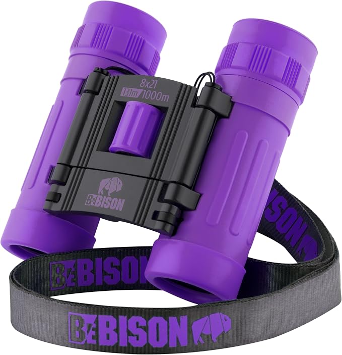 BeBison Binoculars for Kids and Adults by Scotar