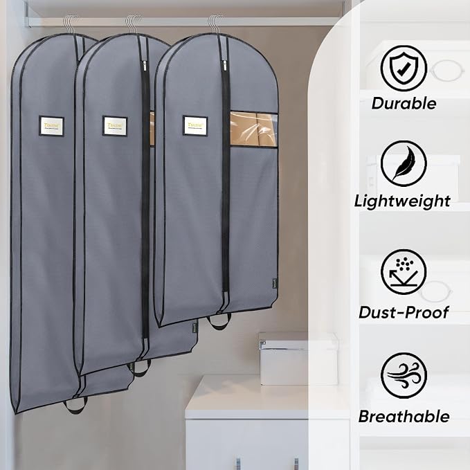 BALEINE 1PK Heavy Duty Garment Bag - Image 4