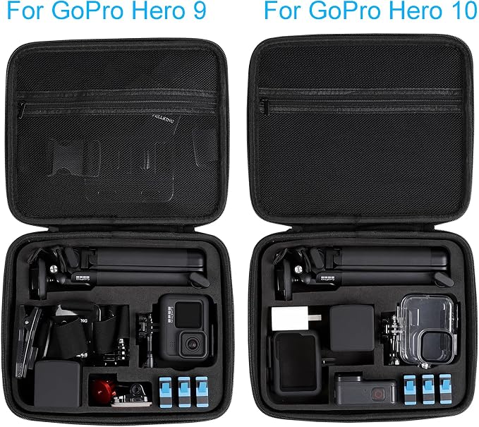 PellKing Hard Case for GoPro Hero 13/12/11/10/9/8/7/2018/6/5 Blcak/4 Silvery - Image 3