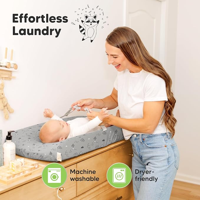 2-Pack Baby Changing Pad Covers - Image 6