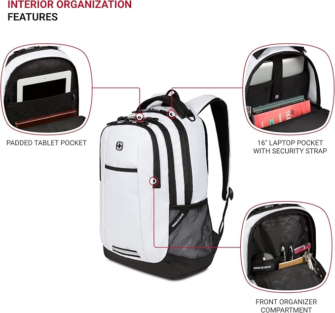 SwissGear Cecil 5505 Laptop Backpack - Image 3
