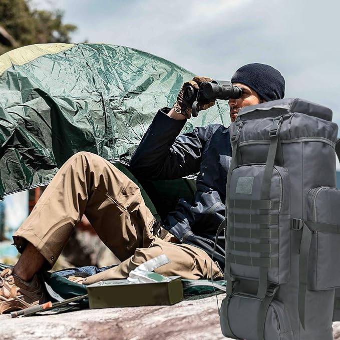 Hiking Backpack for Men 70L/100L Camping Backpack Military Rucksack Molle 3 - Image 8