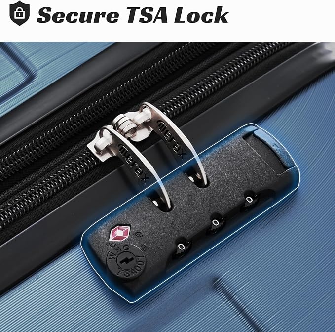 Merax Luggage Expandable Lightweight Spinner Suitcase - Image 5