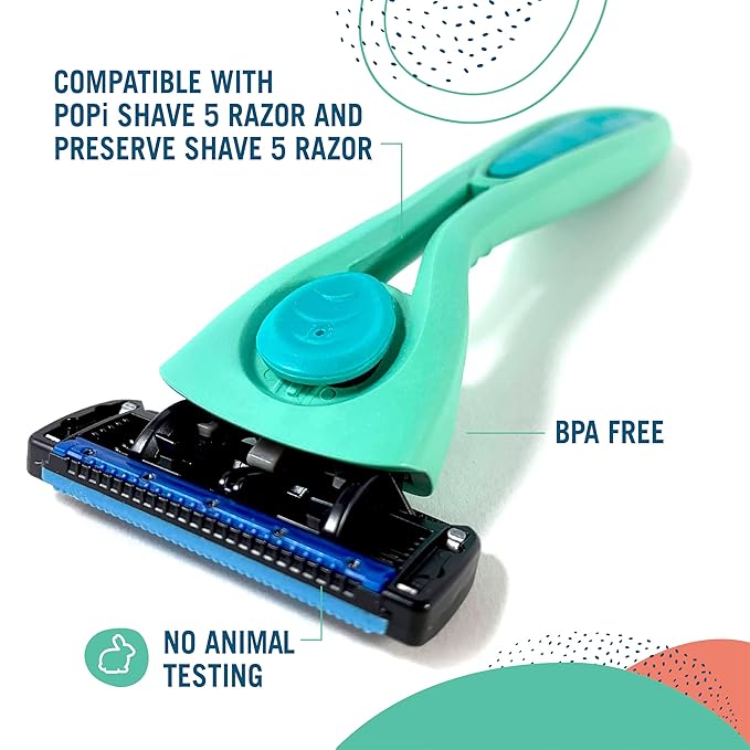 Preserve Shave 5 Razor Blades Refills - Image 4