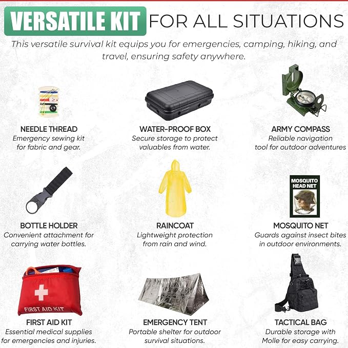 Survival Kit - All-in-One Survival Gear and Supplies - Image 4