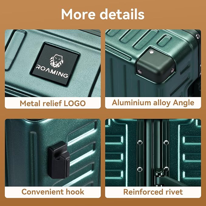 ROAMING Zipperless Luggage 26 Inch - Image 6