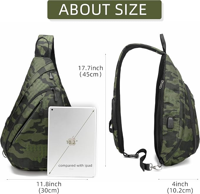 Water-Proof Sling bag/Crossbody Backpack/Shoulder Bag - Image 4