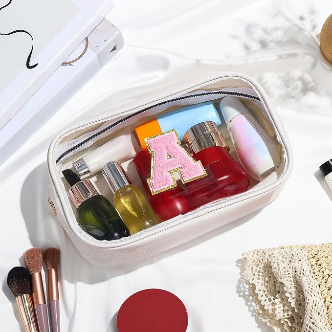 YOOLIFE Initial Make Up Bag Travel Toiletry Bag - Image 7