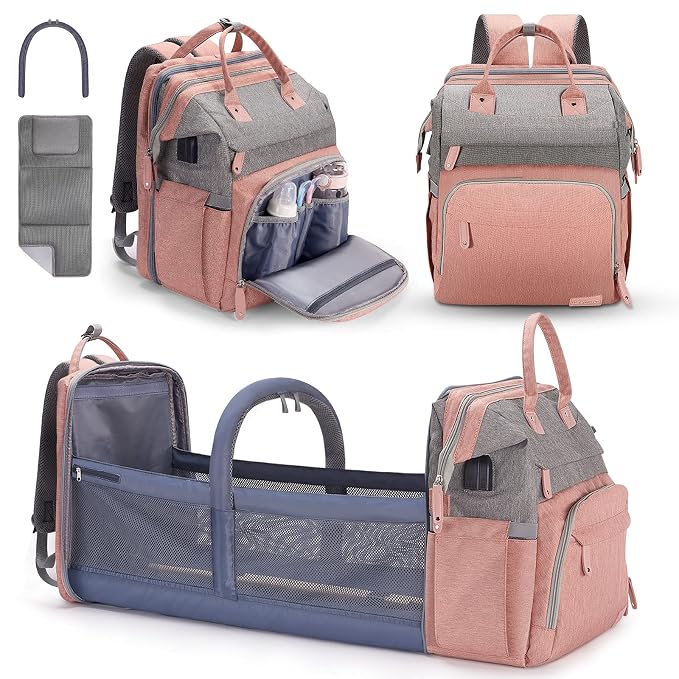 DERJUNSTAR Baby Diaper Bag Backpack by Derjunstar
