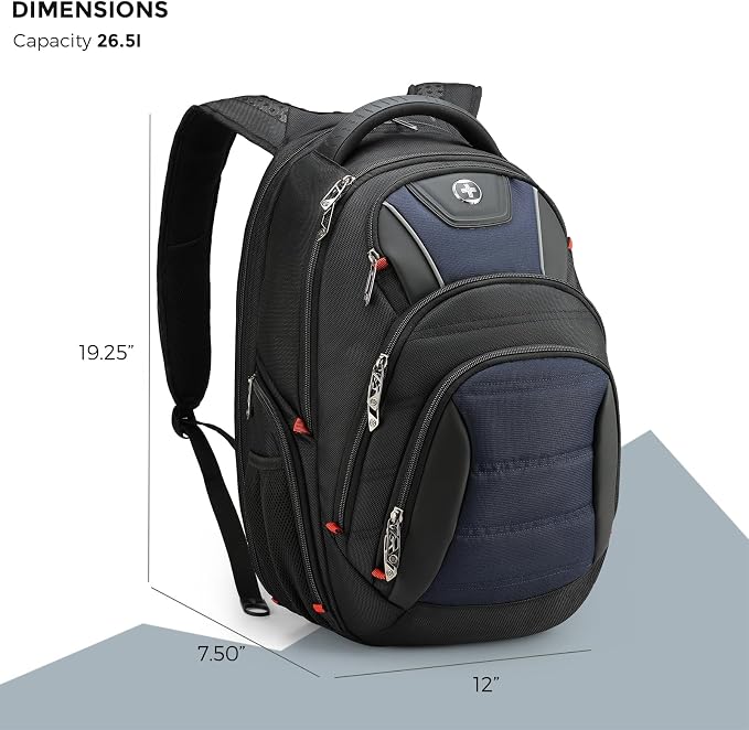 Swissdigital Design Men's Laptop Backpack - Image 3