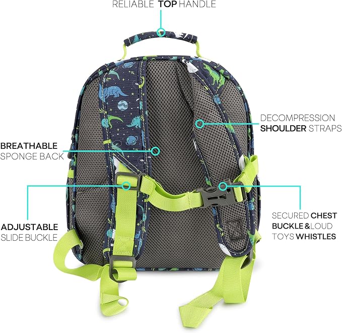 mibasies Boys Backpack 5-8: Lightweight Kids Backpacks Boys - Image 2