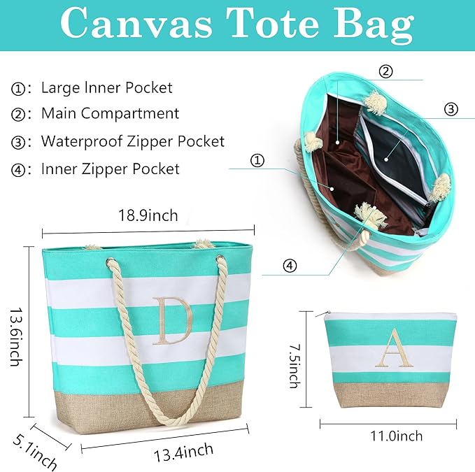 YOOLIFE Beach Bags for Women - Image 5