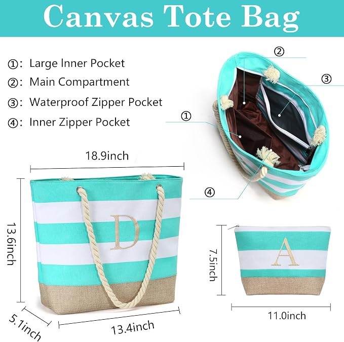 YOOLIFE Beach Bags for Women - Image 4