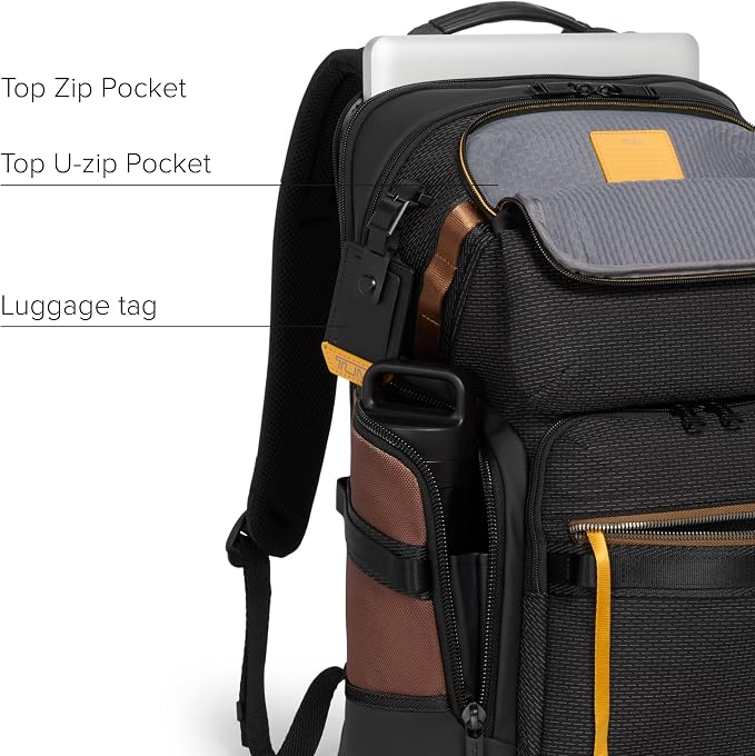 TUMI - Alpha Bravo Nomadic Backpack - Men's Durable Carry On Bag - 18.8" X - Image 5