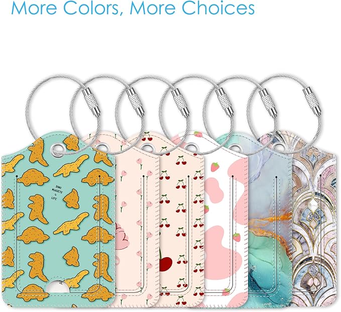 Fintie Luggage Tags, Privacy Cover ID Label - Image 7