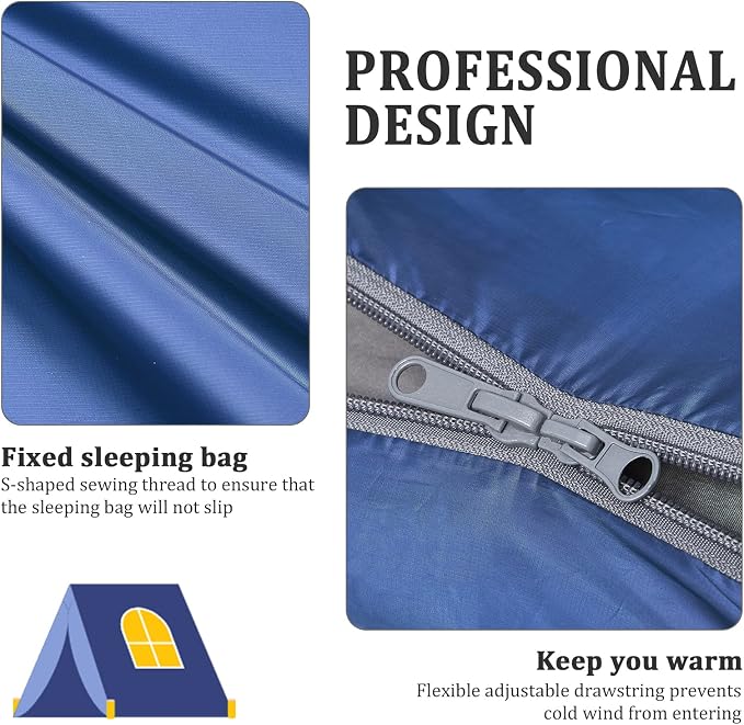 ECOOPRO Warm Weather Sleeping Bag - Image 4