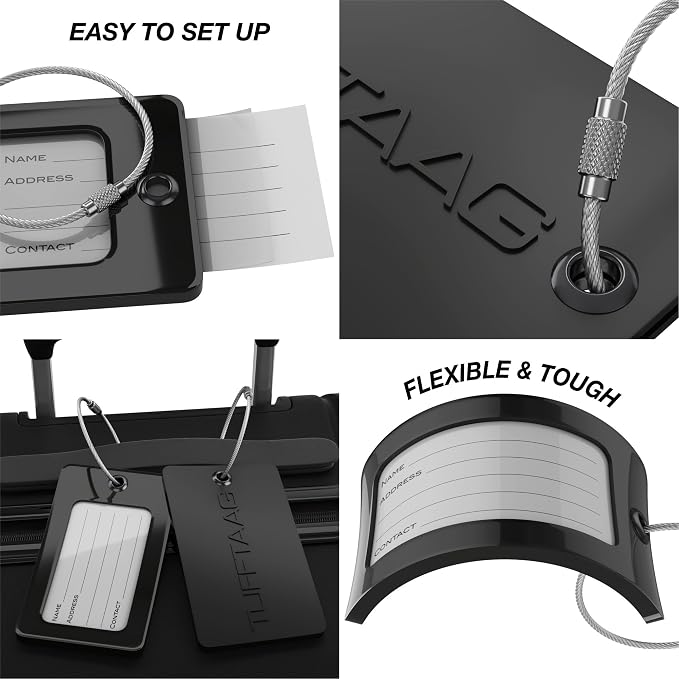 Luggage Tags Business Card Holder by TUFFTAAG - Image 3