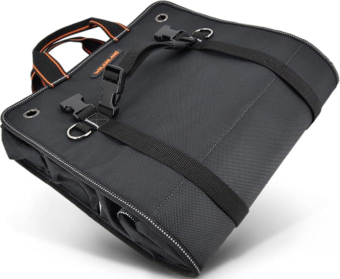 WELKINLAND Men's Tool Roll Organizer, Roll-Up Bag - Image 7