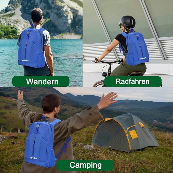 Ultralight 20L Foldable Backpack, Compact to Palm-Sized, Travel & Daily Use - Image 5