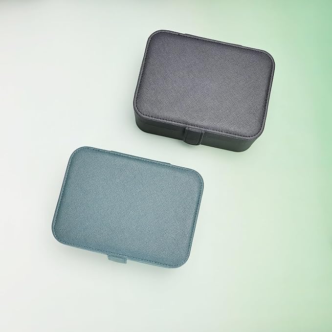2 Layer Large Jewelry Travel Case - Image 5