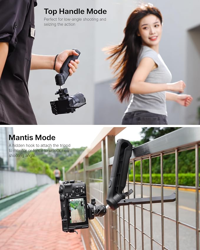 ULANZI TT38 Mini Tripod for Camera, One-Click Open Tabletop Camera Tripod Small - Image 7