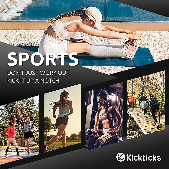 Kickticks 4 Pairs Compression Socks - Image 3