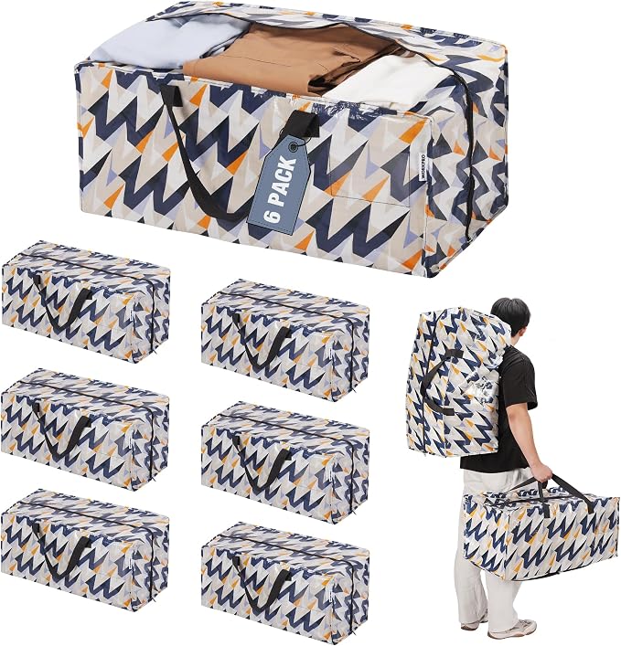 WORKPRO 6 Pack Extra Large Moving Bags by WORKPRO