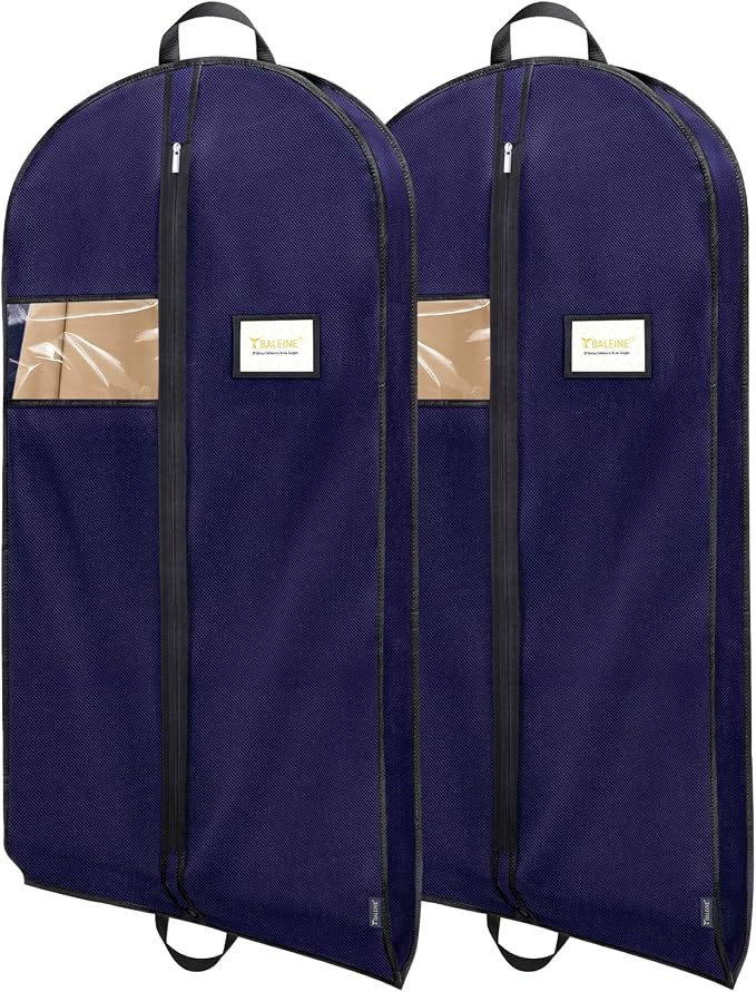 BALEINE 2PK Heavy Duty Garment Bag by BALEINE