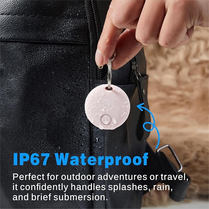 Air Tracker 4 Pack, Smart Bluetooth Tracker Works - Image 4
