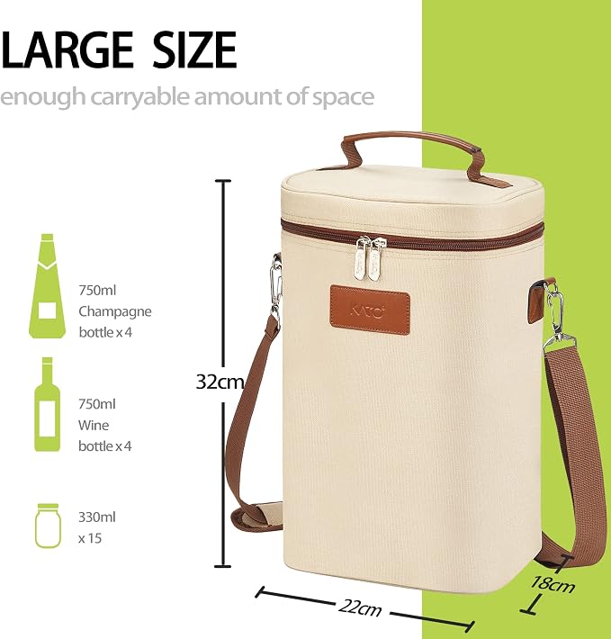 Tirrinia 4 Bottle Wine Gift Carrier - Image 4