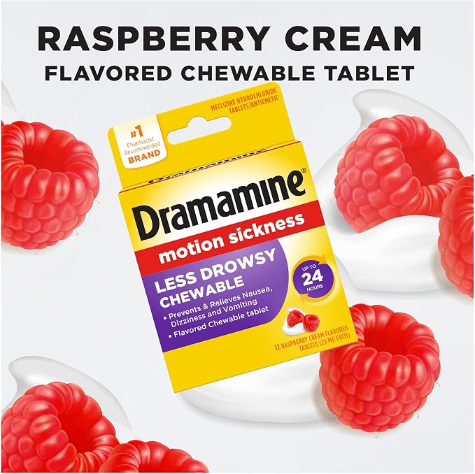Dramamine Motion Sickness Less Drowsy, Chewables - Image 5