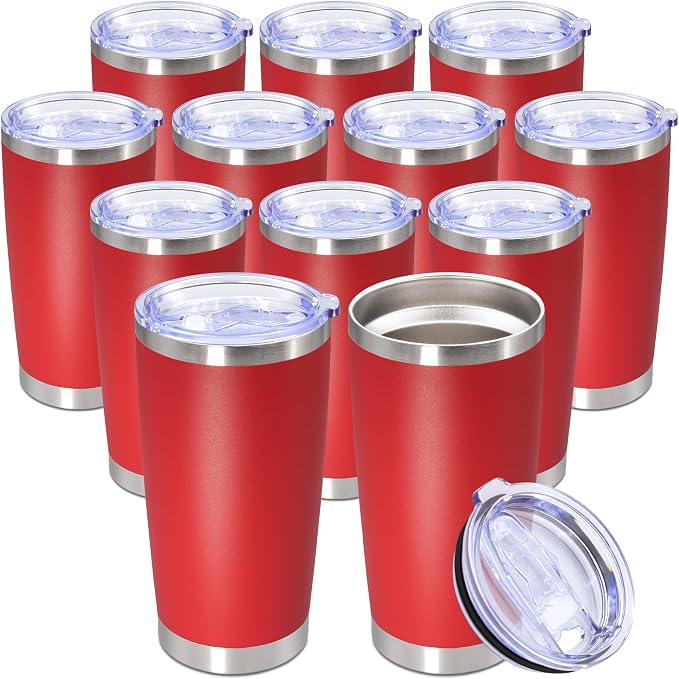20oz Tumbler Bulk Stainless Steel Tumbler Cup by AUWBON