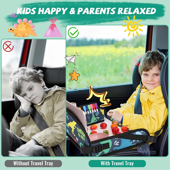 Kids Travel Tray for Airplane - Image 2