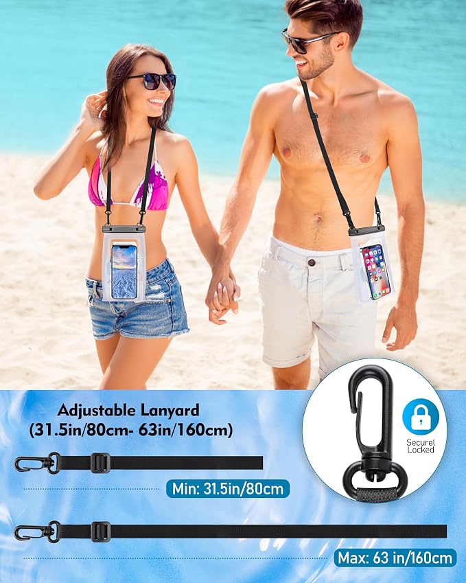 Large Waterproof Phone Pouch Universal Phone Waterproof Case - Image 4