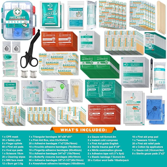 General Medi 420 Pieces Professional First Aid Kit - Image 2