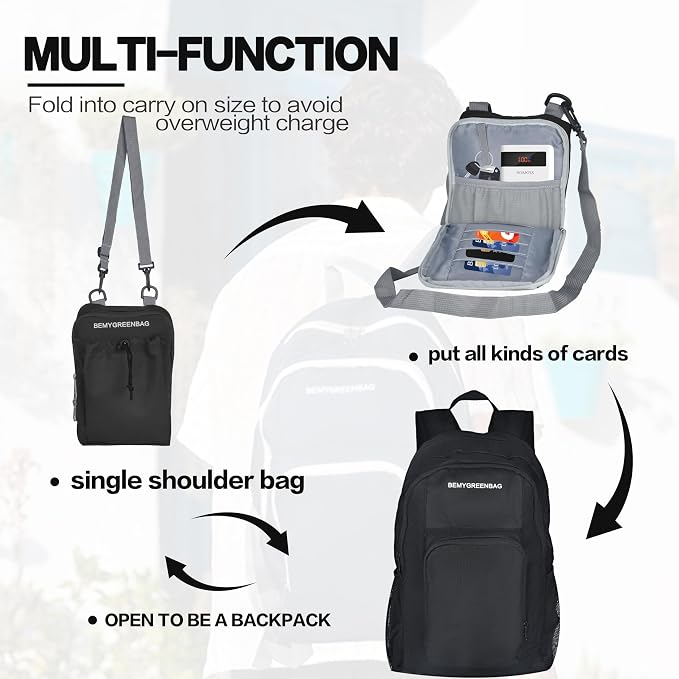 35L Foldable Waterproof Backpack - Image 6